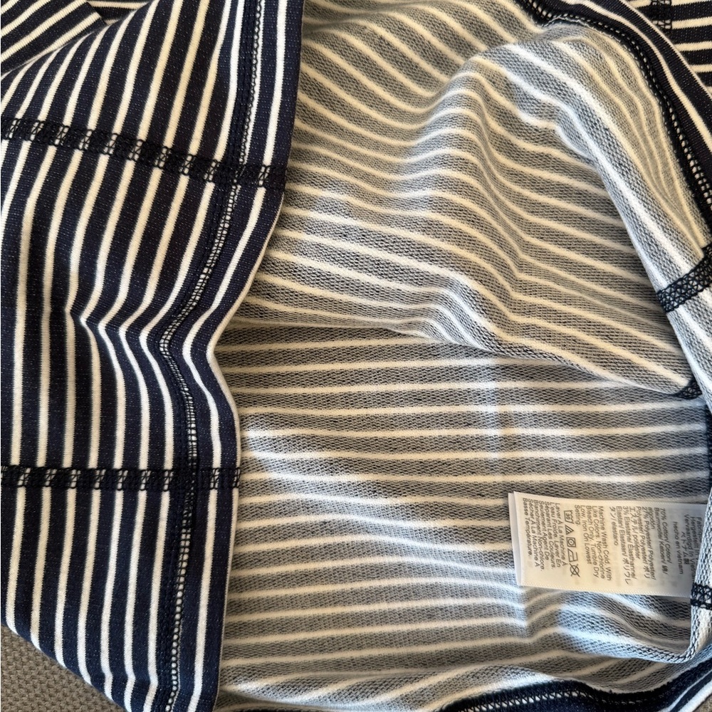 Striped Performance Half-Zip - Picture 4 of 4